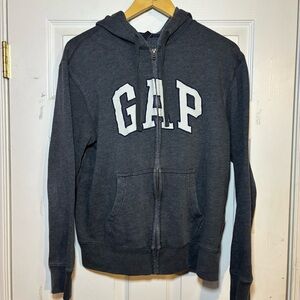 GAP Charcoal Full-Zip Hoodie
